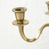Boltze home lysestage guld 30x30x40cm
