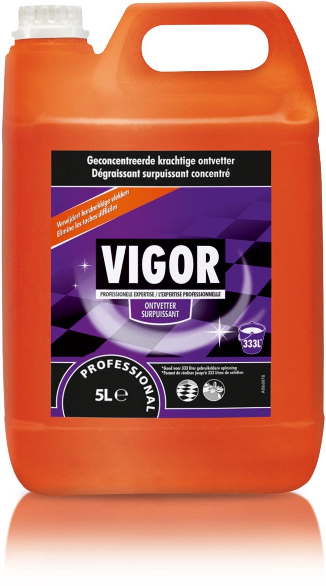 Vigor koncentreret affedtningsmiddel | 5 liters flaske