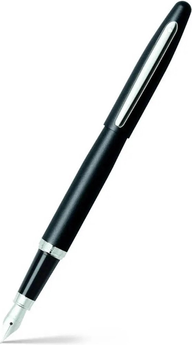 Sheaffer fyldepen - vfm e9405 - f - mat sort forniklet - sf-e0940543