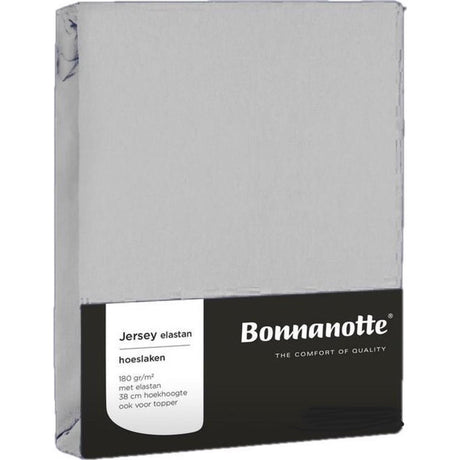 Bonnanotte pasform jersey lysegrå 90x200cm
