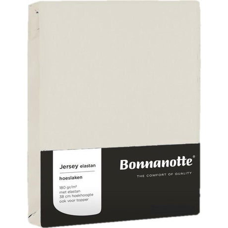 Bonnanotte pasform jersey råhvid 90x200cm