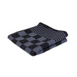 Wecoline weco viskestykke ternet sort 70x70cm (6 stk.)