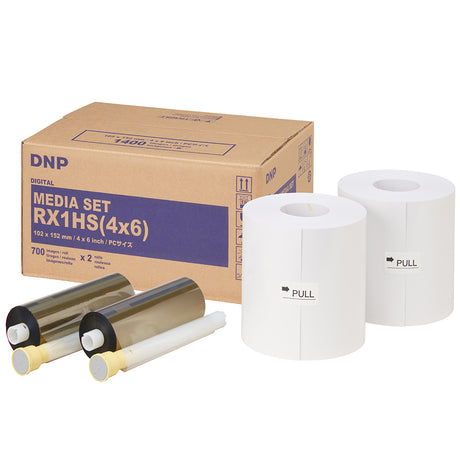 DNP Standard Paper DSRX1HS-4X6 2 RULL � 700 St. 10x15 for DS-RX1HS
