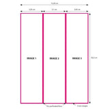 DNP -papir 2 rulle � 200 St. 15x20 perforeret på 5x20 og 10x20 cm for DS620