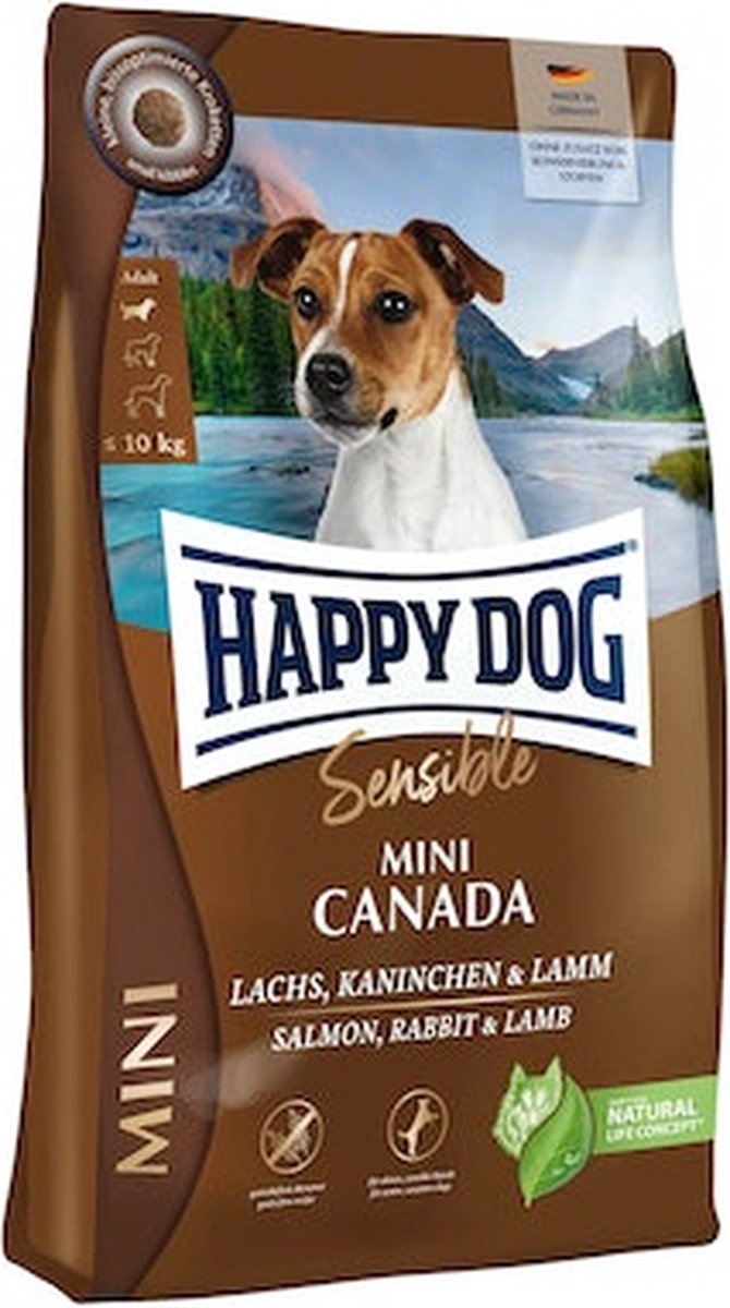 Glad hund kornfri fornuftig mini canada 4 kg - hund