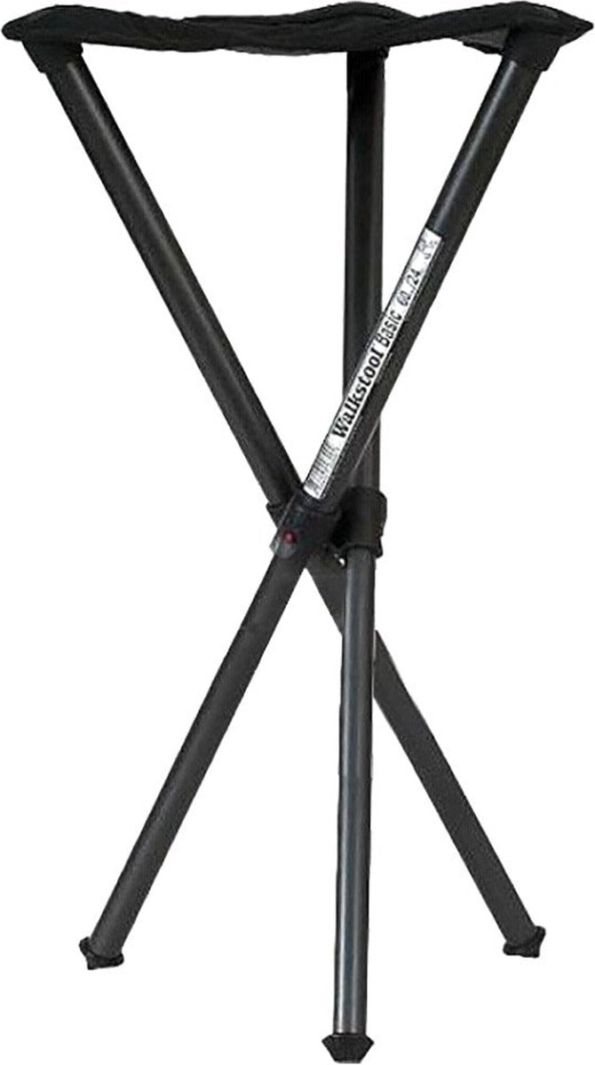 Gåstol - 3-benet skammel - basic 60cm - justerbar - antracit
