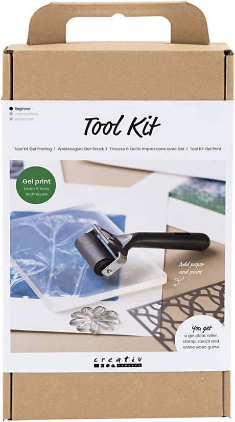 Creativ virksomhed https: www.cchobby.nl toolkit-voor-gelprinten-1-doos-977755