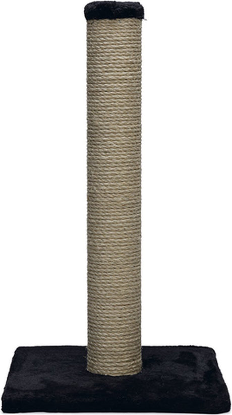 Beeztees gina - krabpaal - zwart - 34x34x60 cm