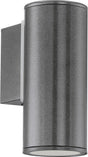 Eglo riga wandlamp buiten - gu10 - 16,5 cm - antraciet