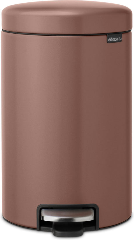 Brabantia newicon affaldsspand - 12 liter - satin taupe