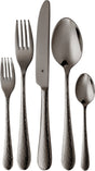 Wmf sitello bestekset - 30-delig - midnight zwart - voor 6 personen - luxe design