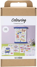 Kreativ virksomhed https: www.cchobby.nl hobbyset-colors-butterfly-and-robot-happy-colors-1-doos