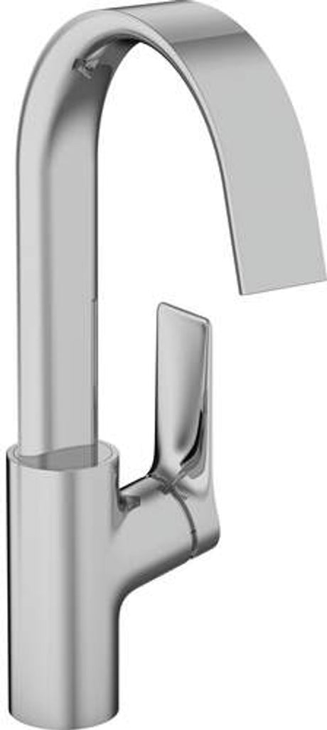 Hansgrohe vivenis - håndvaskarmatur - etgrebsbetjening - uden spild - 210 mm størrelse - drejetud - krom