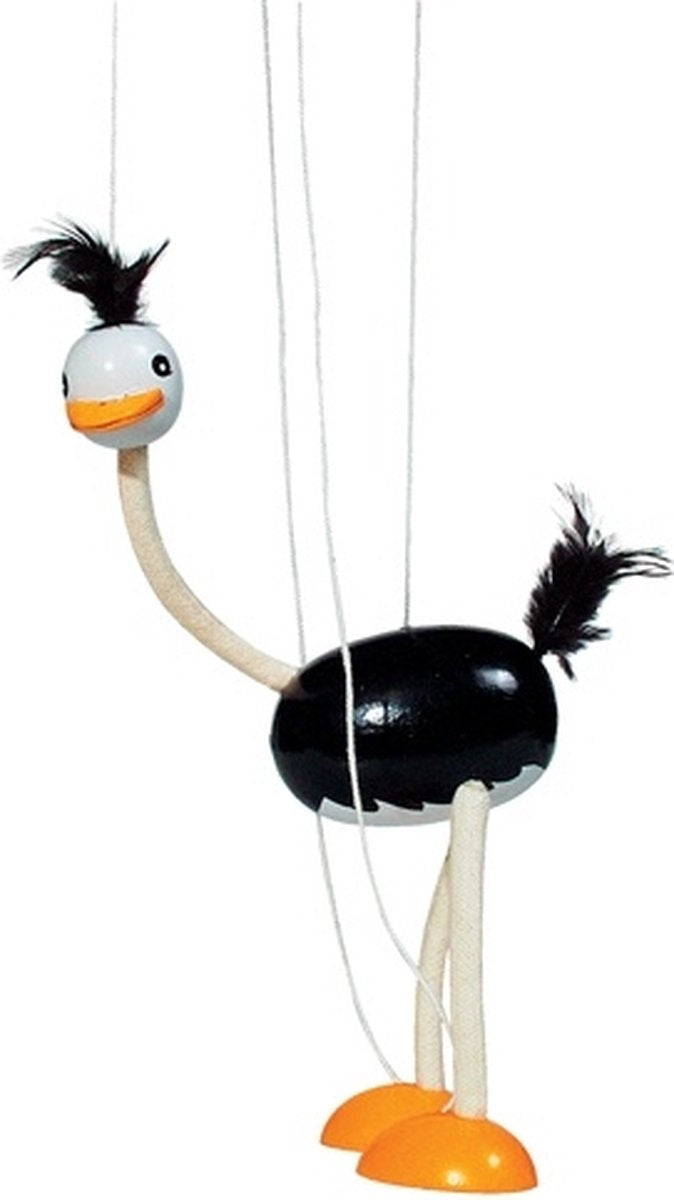 Goki marionette struds i træ