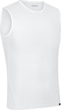 Gripgrab - ultralet mesh ærmeløs baselag sommer cykelundertrøje polygiene sweatshirt - hvid - mænd - str.