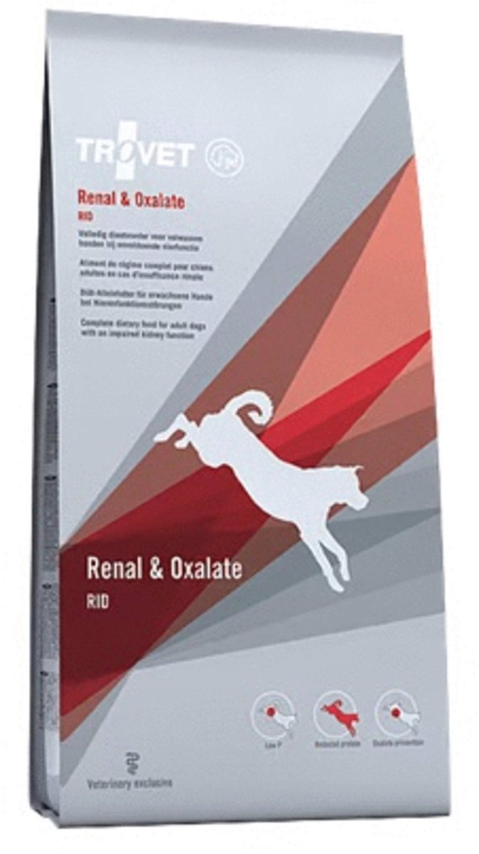 0 0 trovet rid renal oxalat hund - diæt hundefoder - fjerkræ 12,5 kg