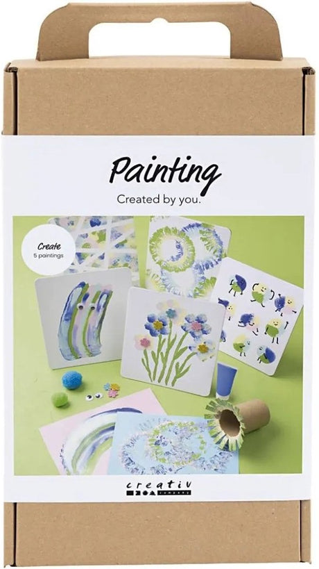 Creativ firma maler hobby sæt, forskellige farver, 1 æske