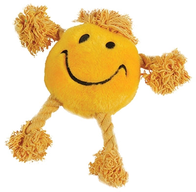 Glade kæledyr glade ansigter plys smiley gul