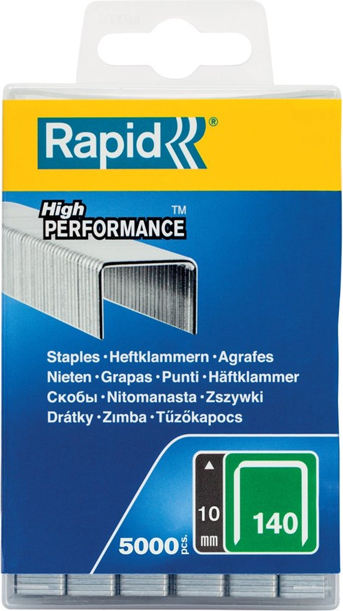 Rapid nr.140 tynde hæfteklammer 10 mm - 40303090