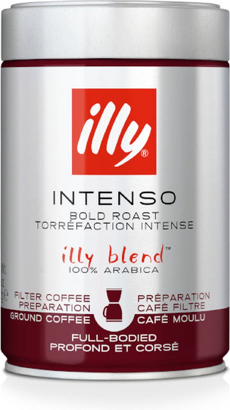 Illy - kaffemalet filterkaffe intenso ristning