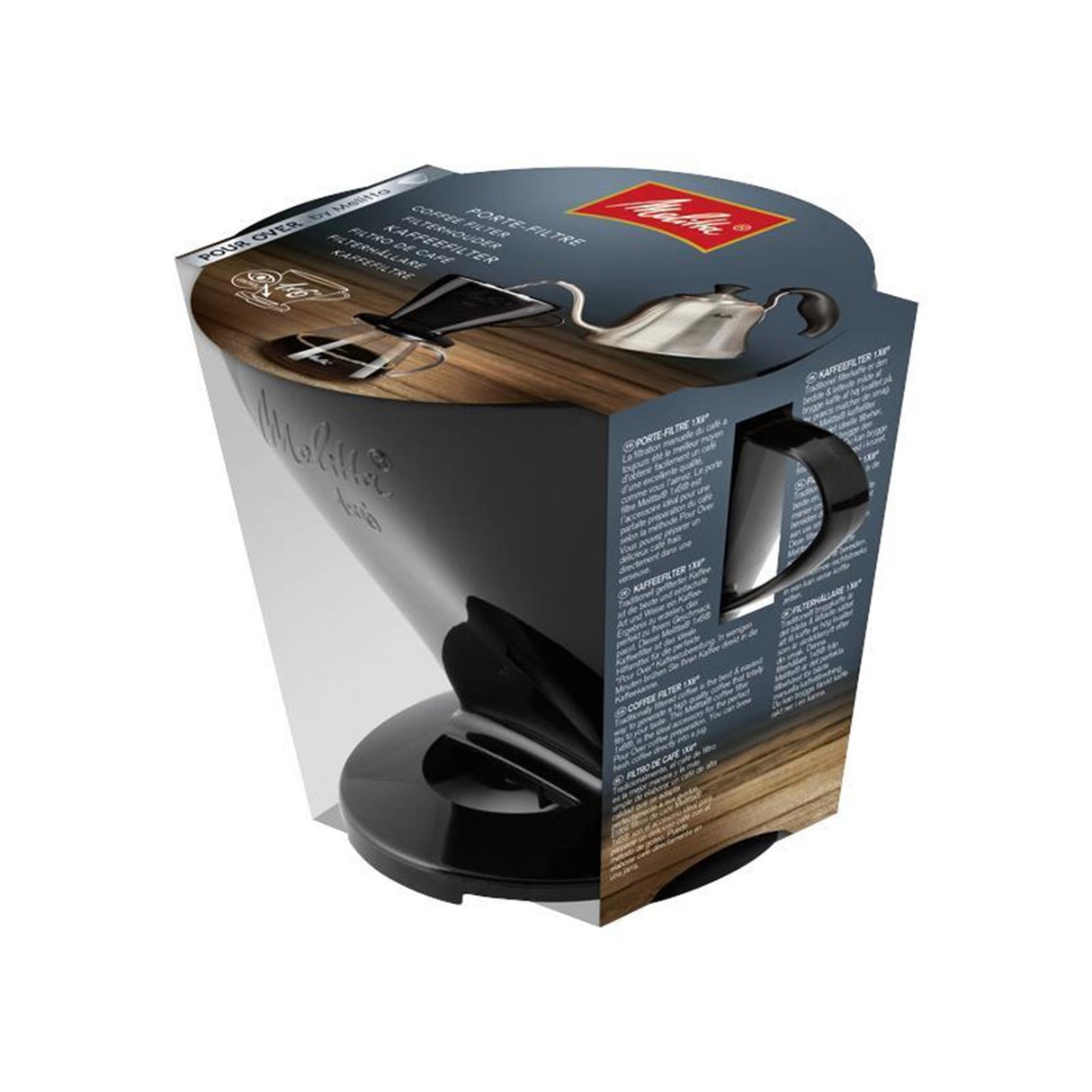 Melitta add-on filter sort 1x6 lavet af plast