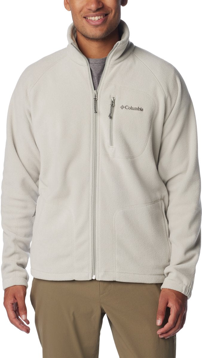 Columbia fast trek™ ii fleece til mænd med fuld lynlås - mørk sten
