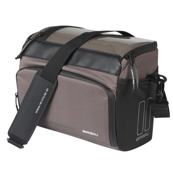 Basil styrtaske move kf 7-8 liter 17 x 23 x 20 cm - brun