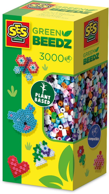 Ses creative ses green beedz - jern på perler mix 3000