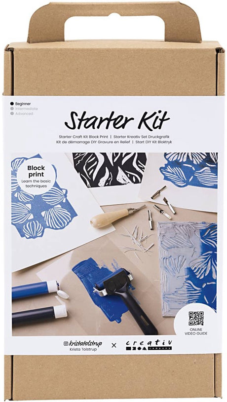 Https: www.cchobby.nl starter-hobbyset-blockprinting-1-box