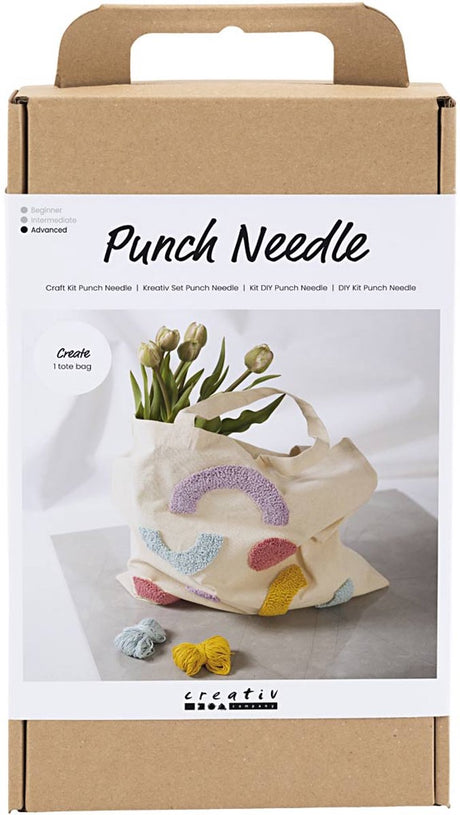 Creativ Company Hobbyset Punch Needle Spring Bag