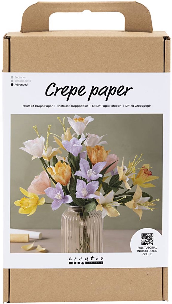Creativ Company Hobbyset Creep Paper Making Flowers