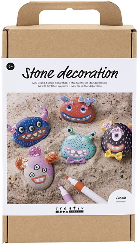 Creativ Company Hobbyset Stone Decoration Craft Set