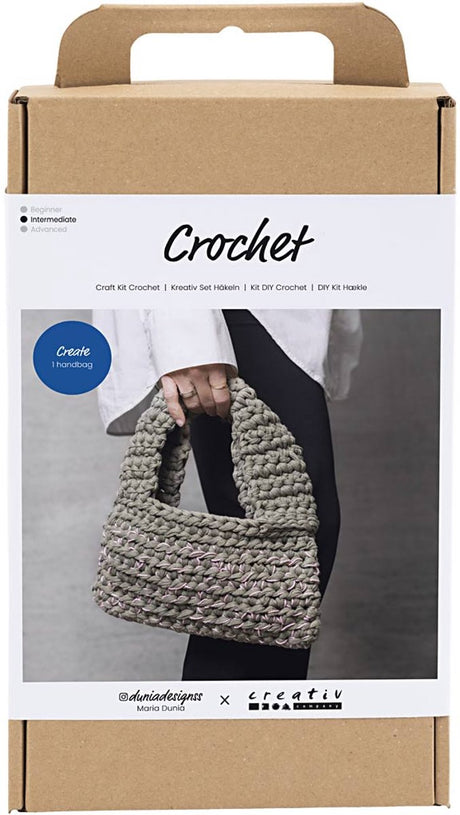 Kreativ virksomhed https: www.cchobby.nl hobbyset-haken-stoere-bag-olijfgroen-1-doos