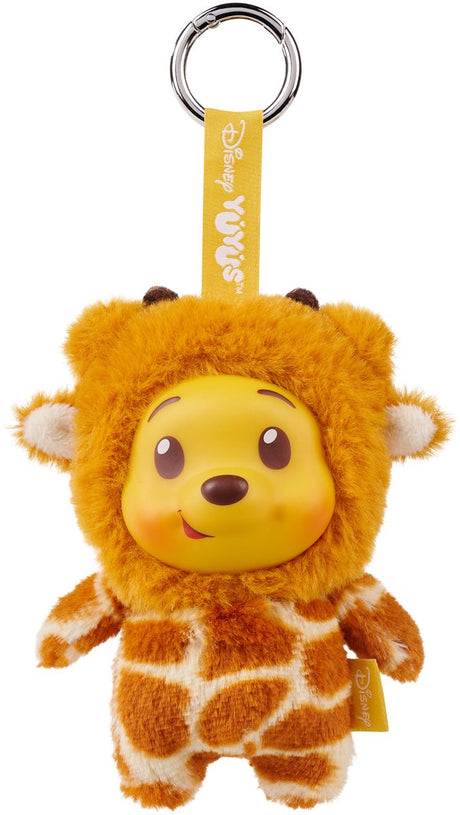 Simba toys plush - disney knuffel winnie the pooh yuyu - verzamelfiguur met sleutelhanger - blindbox 12cm