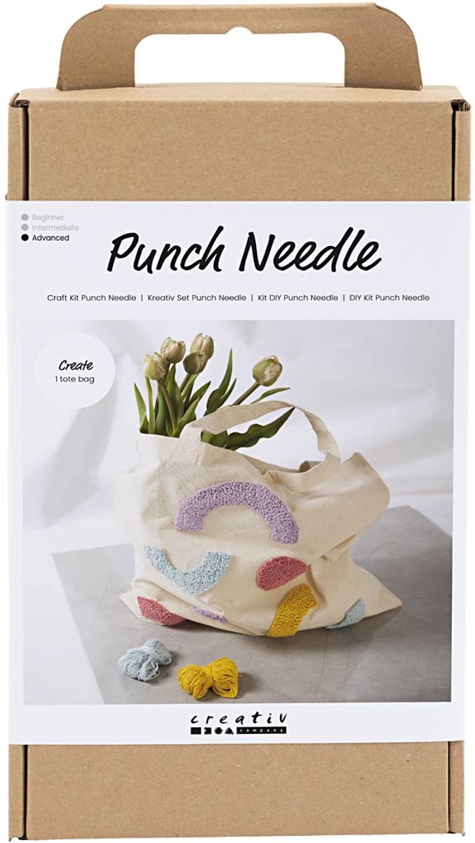 Creativ Company Hobbyset Punch Needle Spring Bag