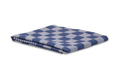 Wecoline viskestykke ternet blå 70x70 cm (6 stk.)