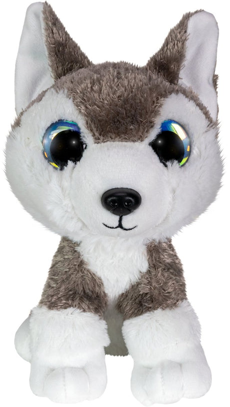 Lumo stars plys kæletøj wolf wolfgang 15cm - blødt kæletøj.