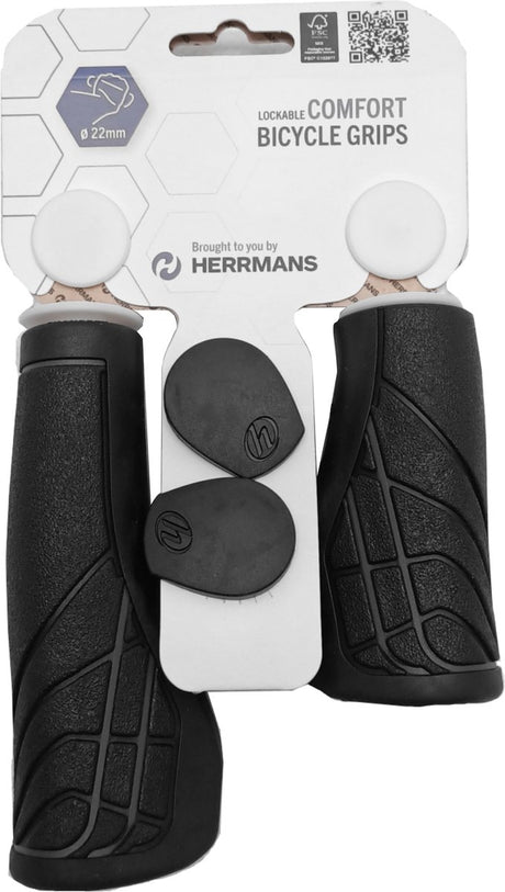 Herrmans håndterer linje DD36 ø22mm 125 90mm sort