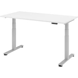 Bach sidde-stå skrivebordshammer ergonomisk aktiv xdsm hvid