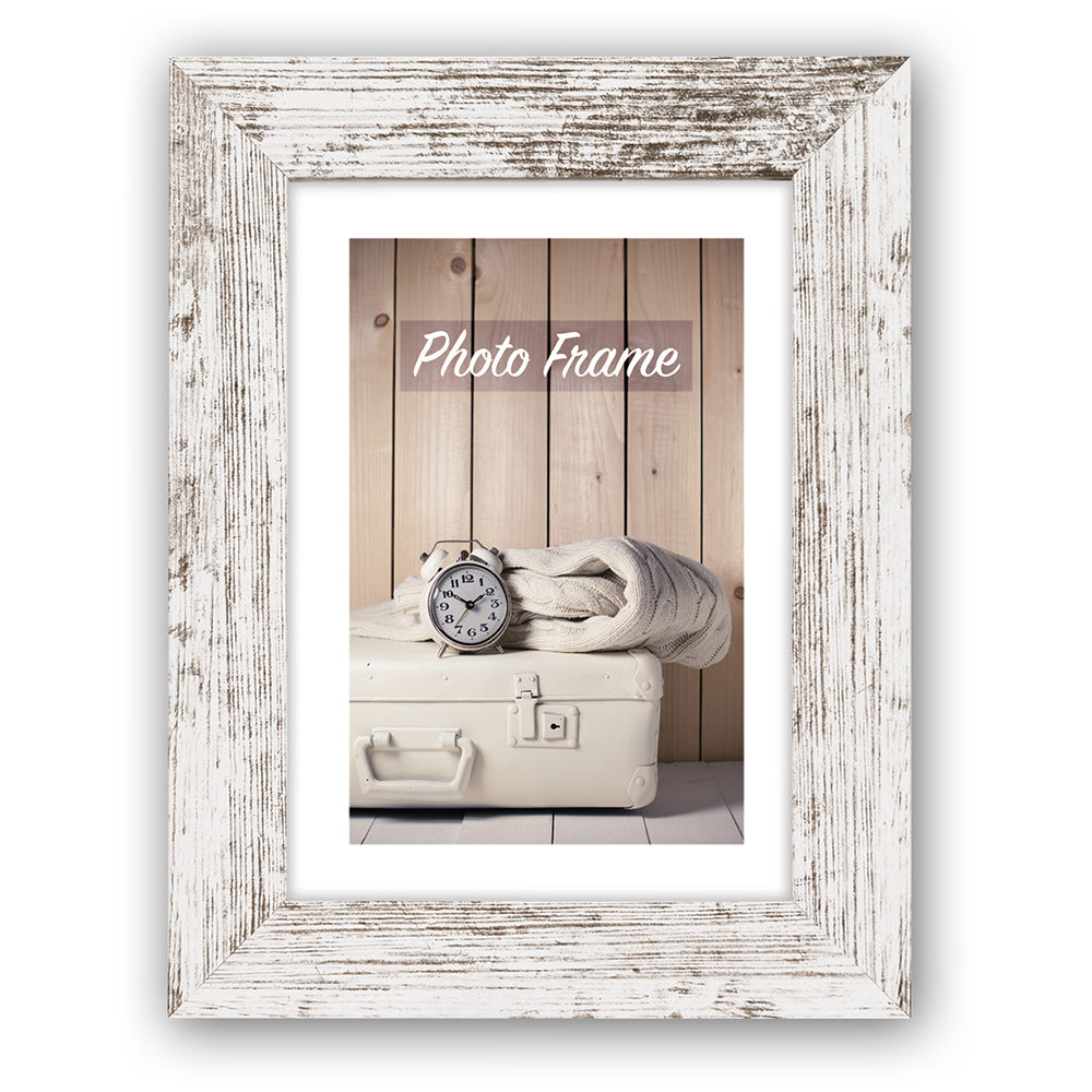 Zep fotoramme v21206 nelson 6 hvid vask 20x20 25x25 cm