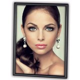 Zep fotoramme bl018 sort metal 20x25 cm