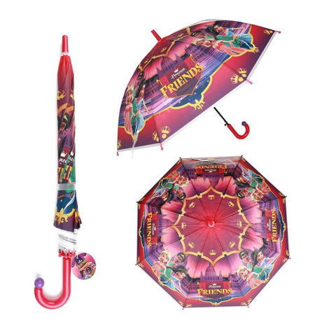 Toi-legetøj toi-legetøj prinsessevenner paraplyprinsesse 80cm