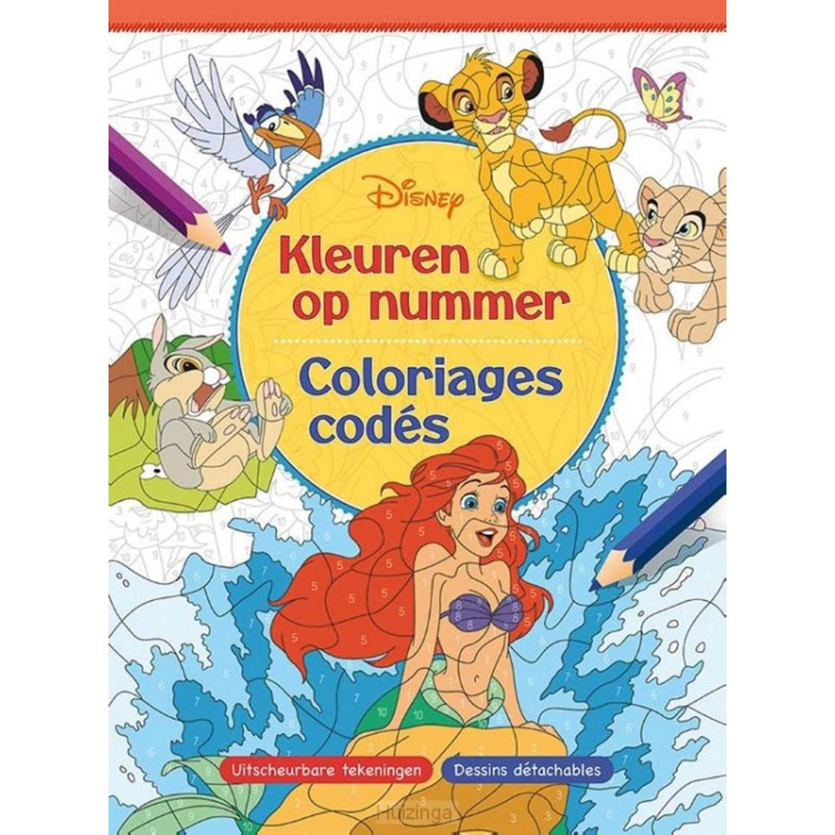 Deltas disney farve efter nummer disney - coloriages koder