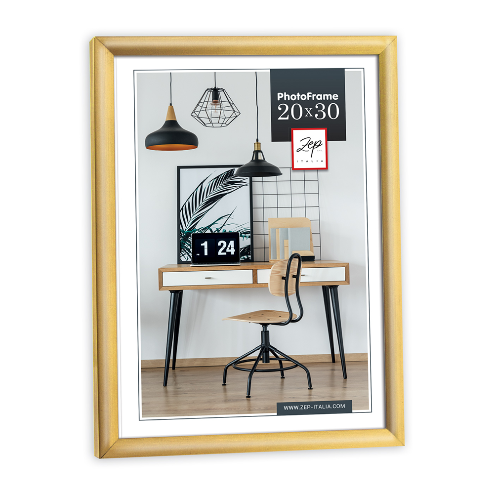 Zep ny easy guld 30x40 plastramme kg5