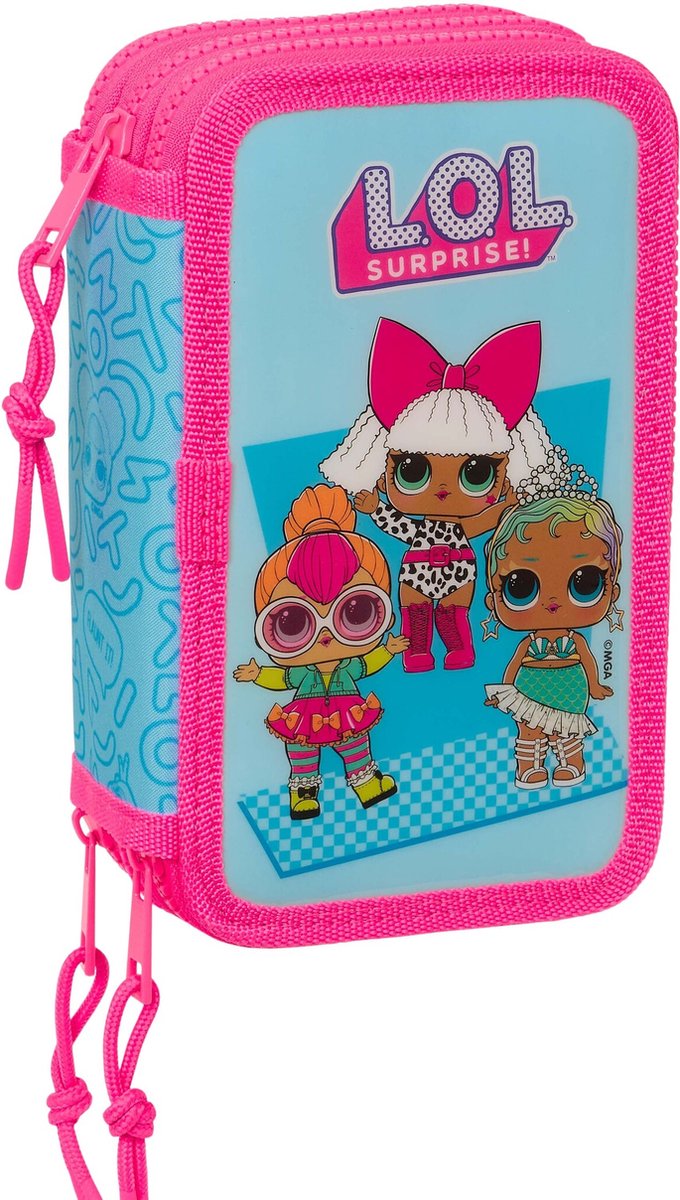 L.o.l. overraskelse! lol overraskelse! fyldt penalhus, divaer - 36 stykker - 19,5 x 12,5 x 5,5 cm - polyester