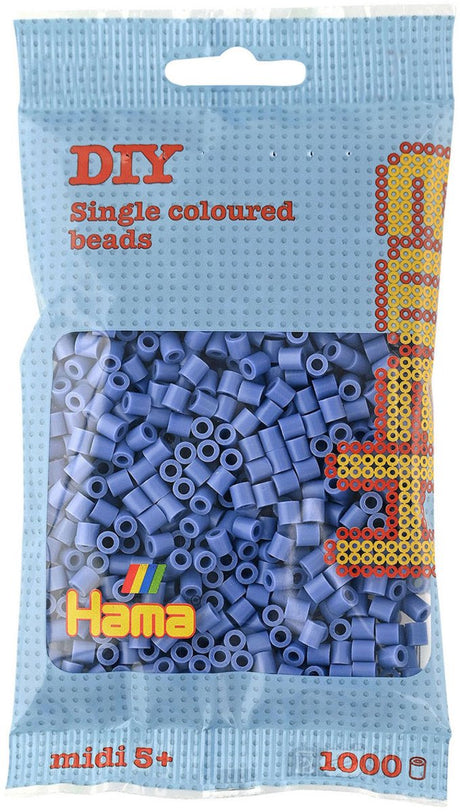 Hama midi strygeperler - lavendel (107), 1000 stk.