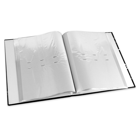 Zep indstiksalbum eb57100b umbria sort til 100 billeder 13x19 cm