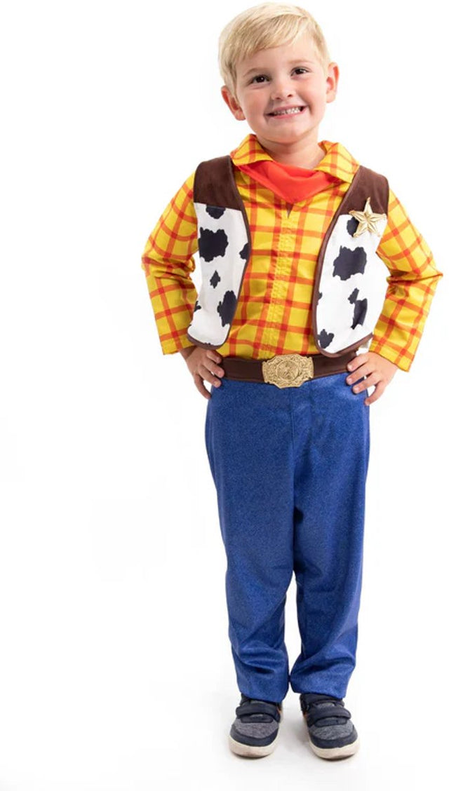 Små eventyr - cowboy dress up sæt - størrelse 110-122