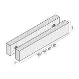 Zep ady40w klar hvid 40 cm
