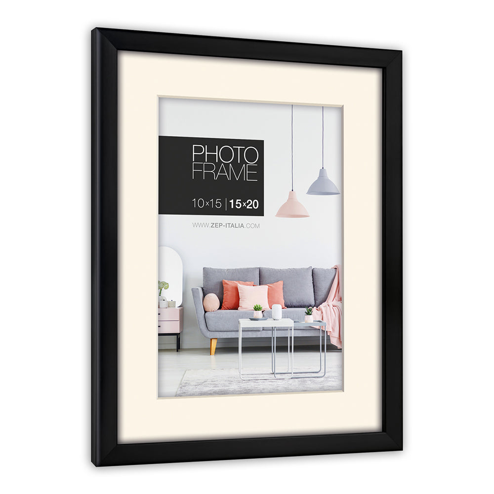 Zep fotoramme np57b edison sort 9x13 13x18 cm